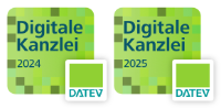 Logo Digitale Kanzlei 2024 und 2025